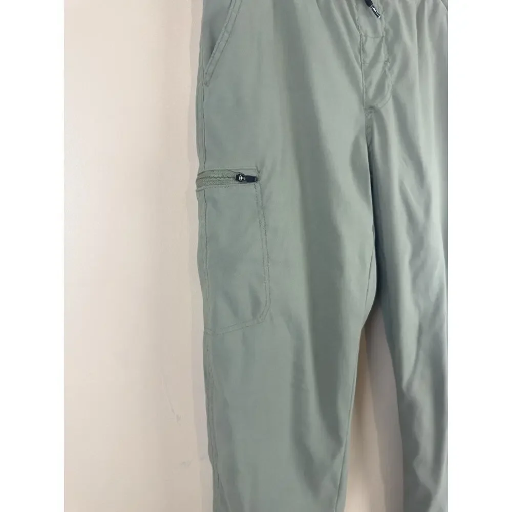 Eddie Bauer Boys Fleece Lined Joggers Green Colorway Size XL 14/16 Outdoor